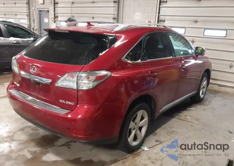 2010 Lexus Rx 350 из США, поврежденный, VIN 2T2BK1BA6AC051696